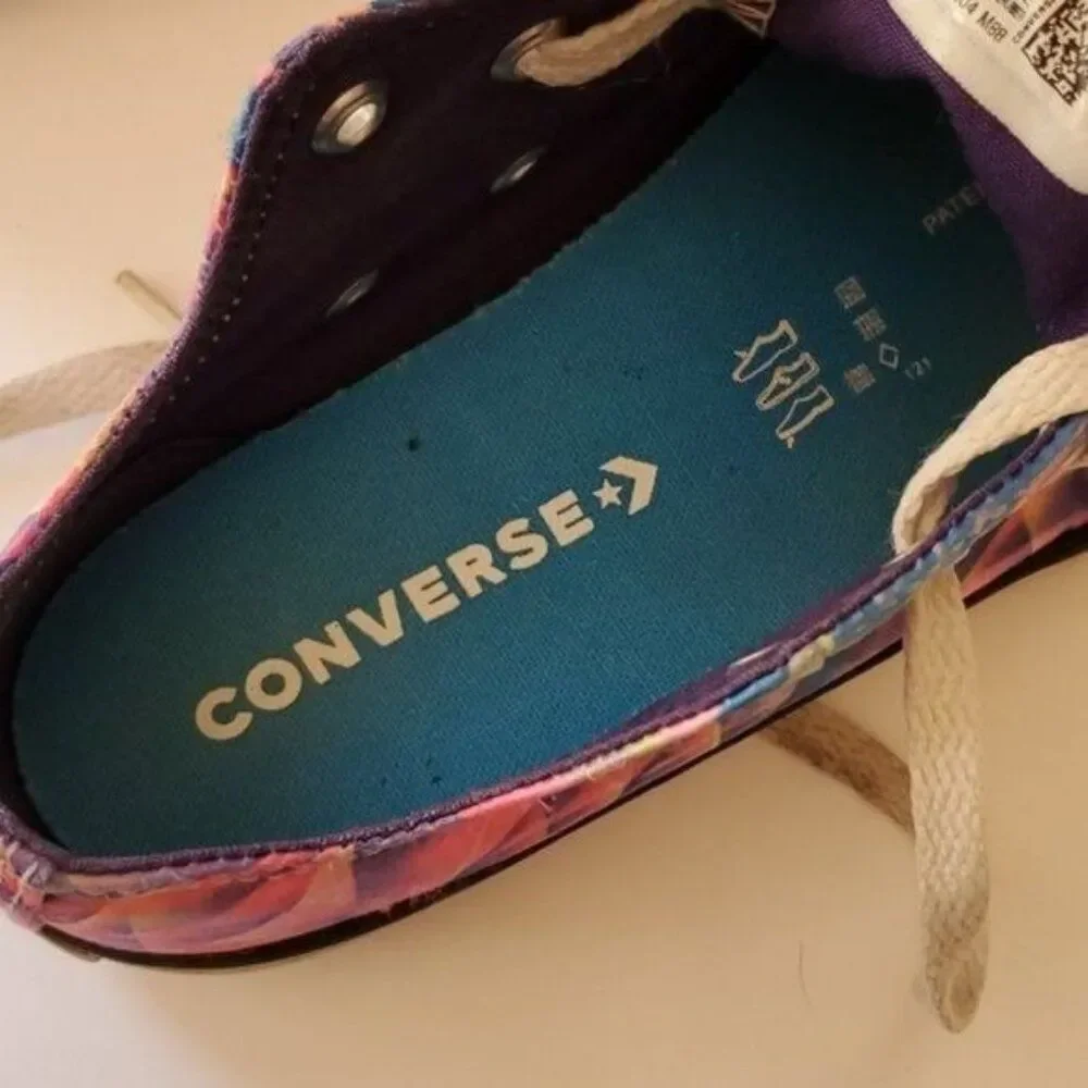 Converse Chuck Taylor Shoes SNEAKERS Low Tops Geo Prism PINK PURPLE Youth KIDS 1